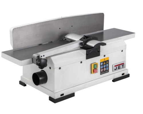 Фугувальний верстат JET JSJ-6 : 230В, 1,1(0,6) кВт. вал Ø=51мм 2 ножі 158х22х1,8 мм, брус 15 см -45°