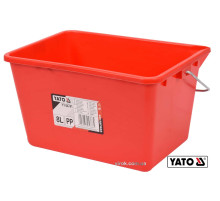 Відро для малярних робіт YATO : V= 8 л, з поділками літрів, пластикове [10]