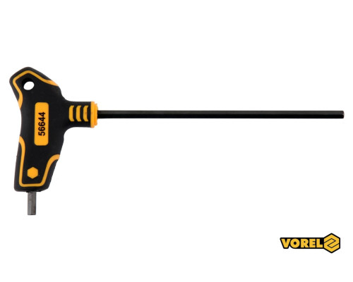 Ключ шестигранний VOREL : тип "Т", HEX 5 x 150 x 90 мм, Cr-V 6150 [24/194]