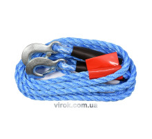 Трос буксирный VOREL 2,5т с крюком [10]