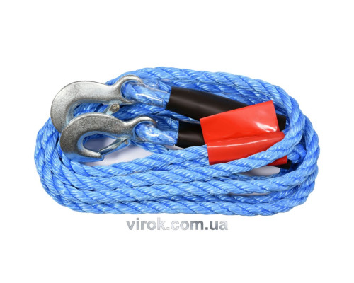 Трос буксирний VOREL 2,5т з гаком [10]