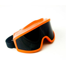 Окуляри захисні VIROK полікар,для газозварюв.чорні,покриття від запотів. та подряпин,закриті (30)