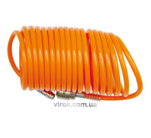 Шланг пневматичний VOREL Ø= 6х8 мм, l= 5 м з швидкознімним з'єднанням [50]