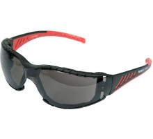 Окуляри захисні YATO відкриті, затемнені, з оправою [12/300]