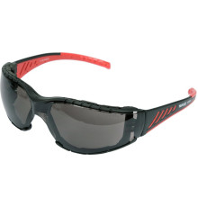 Окуляри захисні YATO відкриті, затемнені, з оправою [12/300]