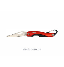 Нож складной YATO : L= 125 мм [12/72]