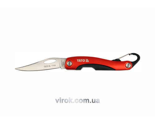Нож складной YATO : L= 125 мм [12/72]