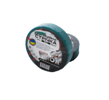 Стрічка ізоляційна VIROK : 15мм х 10 м x 0,18 мм ЗЕЛЕНА [15/240]