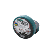 Стрічка ізоляційна VIROK : 15мм х 10 м x 0,18 мм ЗЕЛЕНА [15/240]