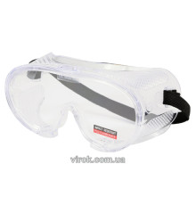 Окуляри захисні YATO прозорі з регул. еластичним пояском [20/200]