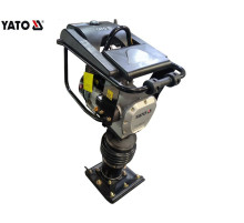 Трамбовка бензиновая YATO. удар F= 10 кН, 650 уд/мин, стопа- 34,5х 28,5 см, прыжок- 6,5см