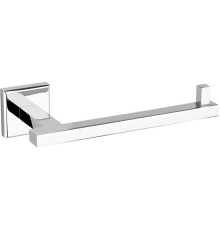 Тримач туалетного паперу настінний FALA з цинкового сплаву хромований, квадратна форма [5/30]