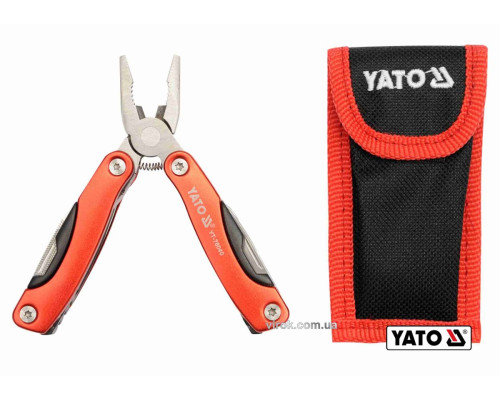 Мультитул (Многофункциональный инструмент) YATO : 9 в 1 [12/120]