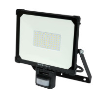 Прожектор з SMD-діодним випромінювачем і датчиком руху YATO : 50 Вт, 230 В, 4750 лм, 75 діодів [8]