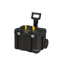 Ящик для інструменту STANLEY "FatMax" TSTAK на 2 колесах і з телескопічною ручкою, 43х 63х 49 см