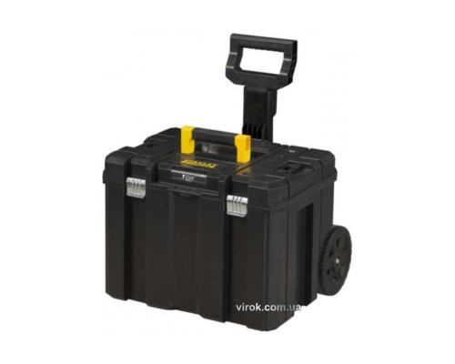 Ящик для інструменту STANLEY "FatMax" TSTAK на 2 колесах і з телескопічною ручкою, 43х 63х 49 см