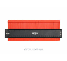 Шаблон профилей YATO: L=260 мм [10/40]