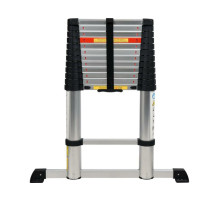 Лестница растяжная телескопическая VOREL, 13 ступеней, h=3.8 м, макс.