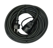 Кабель-подовжувач для будівель робіт мережевий 230 В YATO, l= 10 м. струм- 16 А, 3-жильний S=1,5 мм²