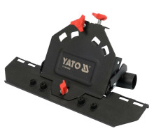 Насадка к угловым шлифмашинкам YATO Ø=115, 125 мм для шлифования плитки под углом 45° [10/120]