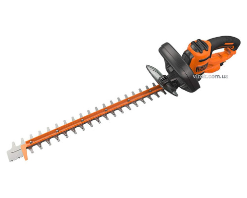 Кущоріз мережевий з ножівкою B+D : P= 500 Вт, довжина ножів l= 55 cм, крок зубця- 22 мм