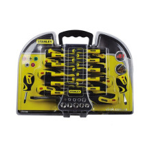 Набір викруток, торцевих насадок STANLEY : чохол органайзер, 51 елементів.