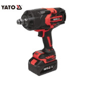 Гайковерт ударный аккумуляторный YATO: 18 В, 6 А*Год, 1300 Вт, квадрат 1", 1800-2300 Нм,