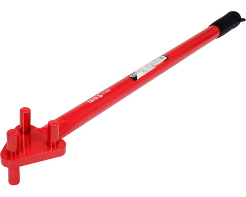 Згинач ручний арматурних стержнів YATO Ø= 6-16 мм, заг. l= 860 мм [2]