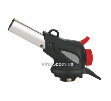 Пальник газовий VIROK з цанговим (швидким) з'єднанням, п'єзо запал, керамічне сопло [50/4]