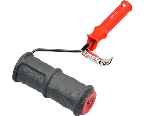 Валик декоративний YATO : Ø= 70 мм l= 180 мм. для узорів в штукатурці , поліуретановий [25]