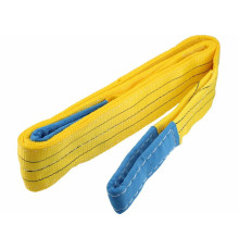 Строп пасовий з поліестеру VOREL 2 петлі по 35 см, заг. l=4 м, шир.- 90 мм, макс. навантаж- 3 т [12]