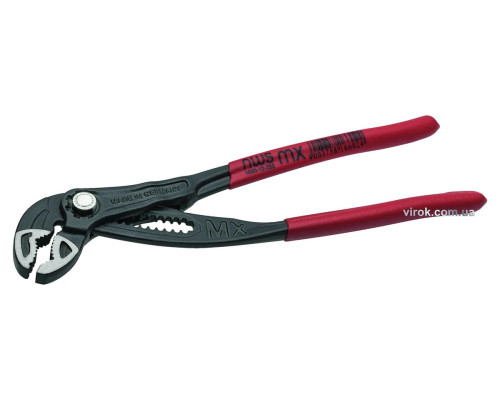 Кліщі переставні NWS "Maxi MX" : L= 400 мм, max Ø= 85 мм
