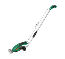 Кущоріз до трави і кущів акумул.3,6В FLO 1500mAh, для стовб Ø≤ 8мм, ніж- 120х90 мм, тримач- 65-120мм