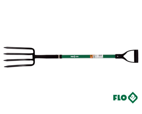 Вила садибні VOREL : 180 х 285 мм, l= 120 см, ручка зі скловолокна [6]