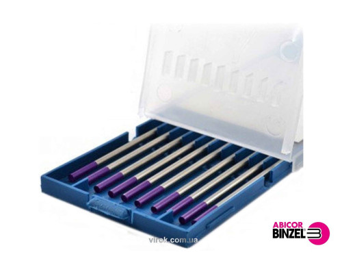 Електрод вольфрамовий E3 ABICOR BINZEL : Ø2.4 x 175 мм, AC/DC