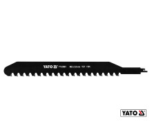 Полотно к саблевой пиле по керамическому и силикатному кирпичу YATO: l= 462 мм, h= 2 мм, 1 зуб/1" [25/50]