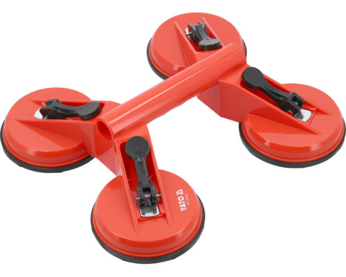 Вакуумная присоска YATO: 4 чашки Ø= 120 мм, m= 120 кг [10]