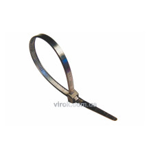 Хомут стяжний нейлоновий UV чорний 350х4,8 100 шт.  [80]