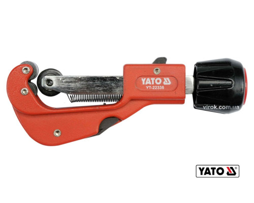 Труборіз YATO: для труб Ø 1/10"-5/4", Ø= 3-32 мм, алюміній /мідь /пластик. [50]