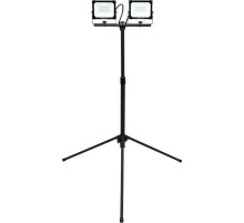 Прожектори з SMD-діодним випромін. YATO: 2x 30 Вт, 230 В, x2850 Lm, на штативі h= 0.6-1.22 м [4/24]