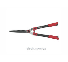 Ножницы для живой изгороди YATO : Стальные, прямые, регулятор нажатия, L= 650x254 мм [12]