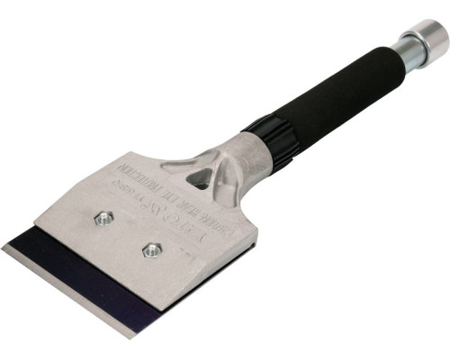 Скребок до підлоги YATO, L= 350 мм, 2-стор. сталеве лезо- 10 см, з ударною ручкою [6/12]