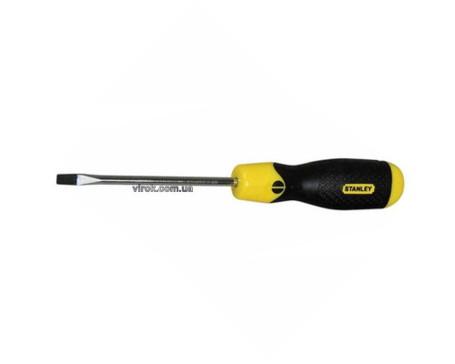 Викрутка плоска STANLEY "Cushion Grip" : шліц SL6,5 x 150 мм DW