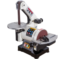 Шліфувальний тарілко-стрічковий верстат JET JDBS-5-M: 230В 0,25(0,16)кВт. Ø=125. стрічка 25,4х767 мм