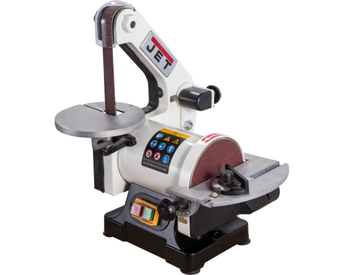 Шліфувальний тарілко-стрічковий верстат JET JDBS-5-M: 230В 0,25(0,16)кВт. Ø=125. стрічка 25,4х767 мм