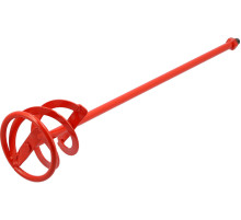 Миксер для строительных смесей спиральный оцинкованный YATO: Ø=120x 600 мм, крепление винт. М14 [16]