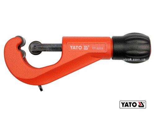 Труборіз YATO : для труб Ø 1/4"-7/4", Ø= 6-45 мм, алюміній /мідь /пластик. [25]