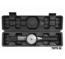 Ключ динамометричний YATO : квадрат 3/8", F= 3- 30 Нм зі стрілочно циферблатною шкалою [12]