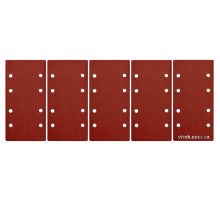 Бумага шлифовальная с липучкой YATO: 93 х 187 мм, Р240, YT-82230, 5 шт [100]