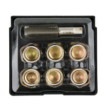 Набор оборудования для ремонта масляных пробок YATO: M18 x 1.5 мм, 7 элем. [10]